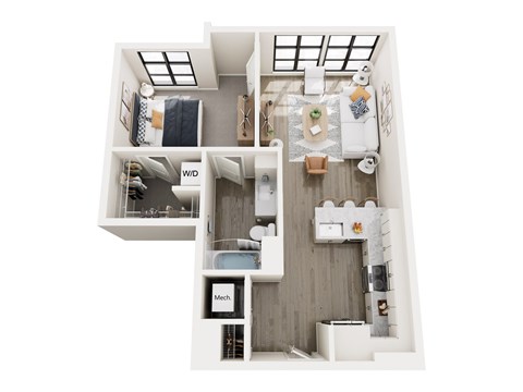 5701 Central Ave 1-3 Beds Apartment for Rent - Photo Gallery 22